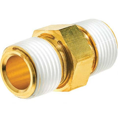 USA Sealing - 1/4" Brass Pipe Hex Nipple - A1 Tooling