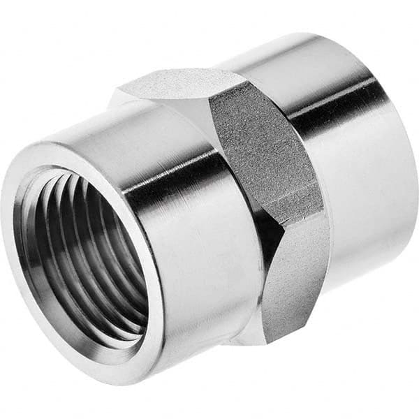 USA Sealing - 3/4" Galvanized Steel Pipe Hex Coupling - A1 Tooling