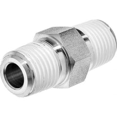 USA Sealing - 3/8" Galvanized Steel Pipe Hex Nipple - A1 Tooling