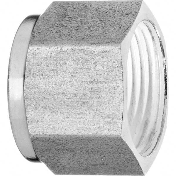 Compression Tube Nut: Compression Zinc-Plated Steel