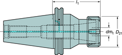 A2B144016070 COLLET CHUCK - A1 Tooling