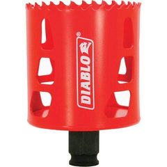 Freud - 2-1/2" Diam, 2-3/8" Cutting Depth, Hole Saw - Bi-Metal Saw, Toothed Edge - A1 Tooling