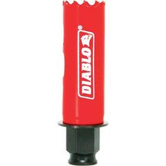 Freud - 1" Diam, 2-3/8" Cutting Depth, Hole Saw - Bi-Metal Saw, Toothed Edge - A1 Tooling