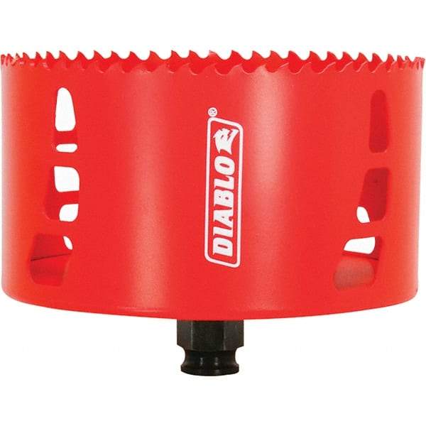 Freud - 4-3/4" Diam, 2-3/8" Cutting Depth, Hole Saw - Carbide-Tipped Saw, Toothed Edge - A1 Tooling