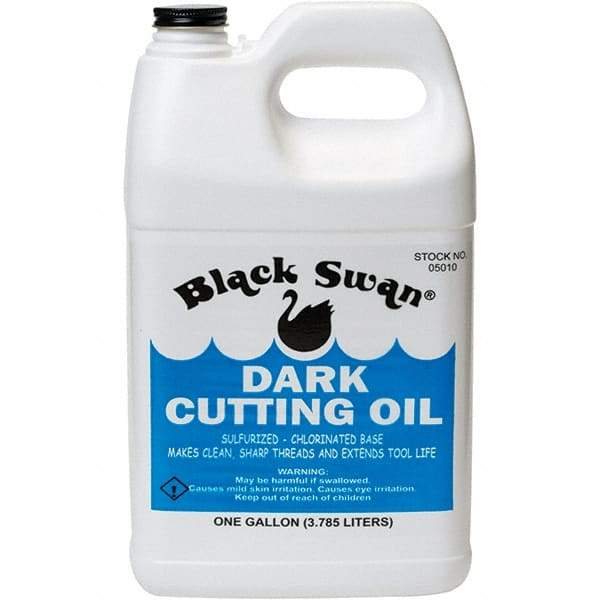 Black Swan - Pipe Cutting & Threading Oil Type: Dark Cutting Oil Container Type: Jug - A1 Tooling