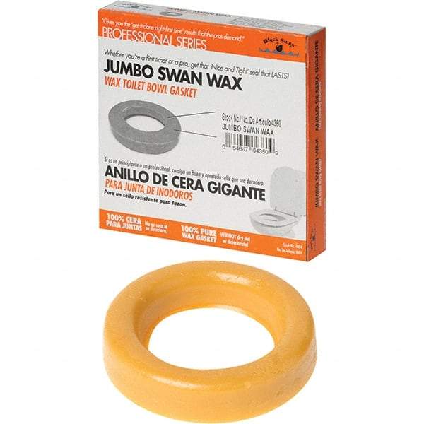 Black Swan - Toilet Repair Kits & Parts Type: Gasket Material: Petroleum Wax - A1 Tooling