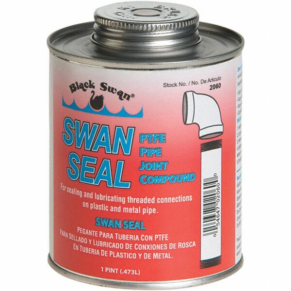 Black Swan - Threaded Pipe Sealants Container Type: Can Container Size: 1 Pt. - A1 Tooling