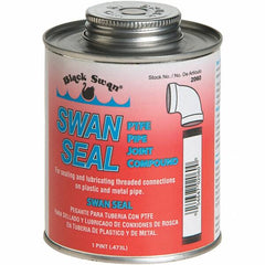 Black Swan - Threaded Pipe Sealants Container Type: Can Container Size: 1 Pt. - A1 Tooling