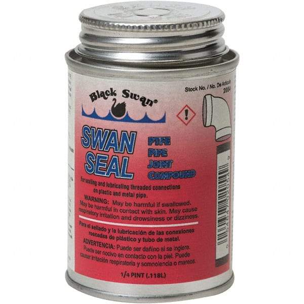 Black Swan - Threaded Pipe Sealants Container Type: Can Container Size: 1/4 Pt. - A1 Tooling