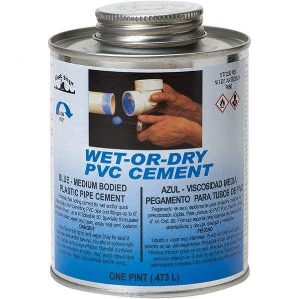 Black Swan - 1 Pt Medium Bodied Cement - Blue, Use with PVC - A1 Tooling