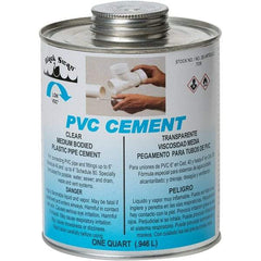 Black Swan - 1 Qt Medium Bodied Cement - Clear, Use with PVC - A1 Tooling