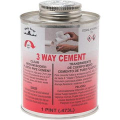 Black Swan - 1 Pt Medium Bodied Cement - Clear, Use with ABS, PVC & CPVC up to 6" Diam - A1 Tooling