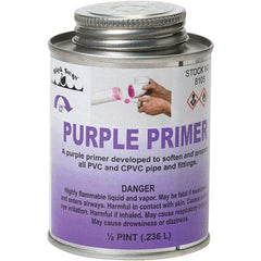 Black Swan - 1/2 Pt All Purpose Primer/Cleaner - Purple, Use with PVC & CPVC - A1 Tooling