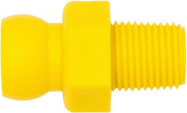 Loc-Line - 1/4" Hose ID, Male to Female Coolant Hose Connector - 1/8" NPT, For Loc-Line Modular Hose Systems - A1 Tooling