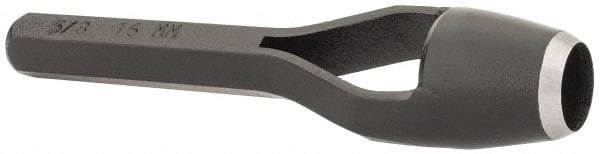 General - 5/8" Arch Punch - 4-7/8" OAL, Steel - A1 Tooling