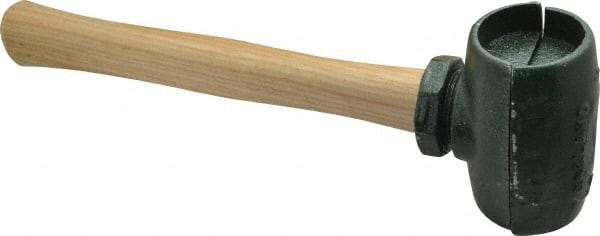 Garland - 3-1/2 Lb Head 2" Face Malleable Iron Split Head Hammer - Wood Handle - A1 Tooling