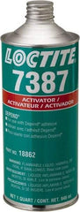 Loctite - 32 Fl Oz, Amber Adhesive Activator - A1 Tooling