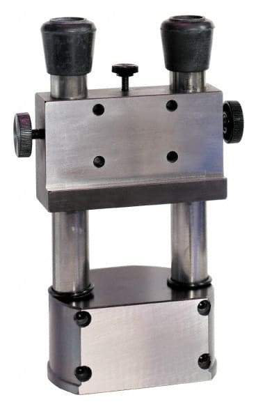 Harig - 5 Inch Max Capacity of V, 6 Inch Long x 2 Inch Wide x 1-3/4 Inch High, Adjustable Riser - Use with Multi-6 V-Block - A1 Tooling