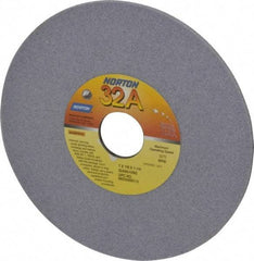 Norton - 7" Diam x 1-1/4" Hole x 1/8" Thick, I Hardness, 60 Grit Surface Grinding Wheel - Aluminum Oxide, Type 1, Medium Grade, 3,275 Max RPM, Vitrified Bond, No Recess - A1 Tooling