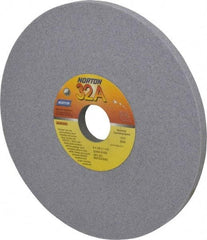 Norton - 8" Diam x 1-1/4" Hole x 3/8" Thick, K Hardness, 60 Grit Surface Grinding Wheel - Aluminum Oxide, Type 1, Medium Grade, 3,600 Max RPM, Vitrified Bond, No Recess - A1 Tooling