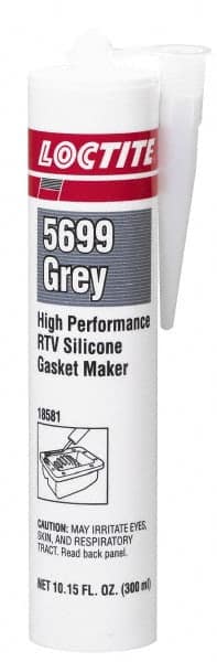 Loctite - 300ml High Performance RTV Silicone Gasket Maker - -75 to 625°F, Grey, Comes in Cartridge - A1 Tooling