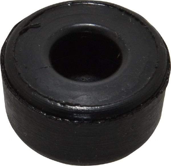 De-Sta-Co - 0.878" Max Diam, 3/8-16 Thread, Neoprene, Slip On, Round End, Clamp Spindle Assembly Replacement Cap - For 3/8" Diam Hex Head Spindle, 0.53" OAL, 0.3819" Hole Diam - A1 Tooling