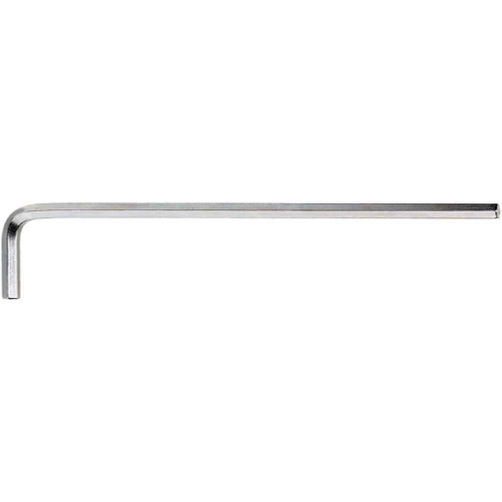 Hex Keys; End Type: Hex; Hex Size (Decimal Inch): 0.0400; Handle Type: L-Handle; Arm Style: Extra Long; Short; Arm Length: 7.8741 in; Overall Length (Inch): 0; Overall Length (mm): 200.0000; Handle Color: Silver; Overall Length Range: 6″ - 8.9″; Blade Len