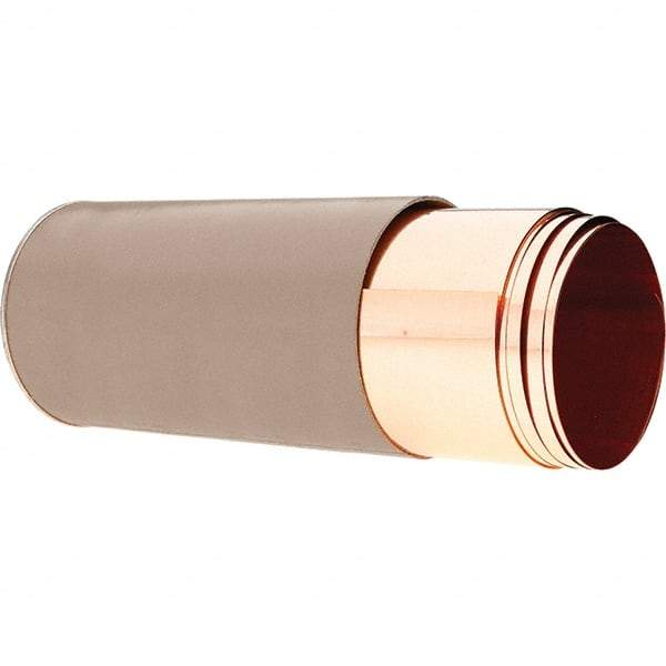 Precision Brand - 100 Inch Long x 6 Inch Wide x 0.005 Inch Thick, Roll Shim Stock - Copper - A1 Tooling