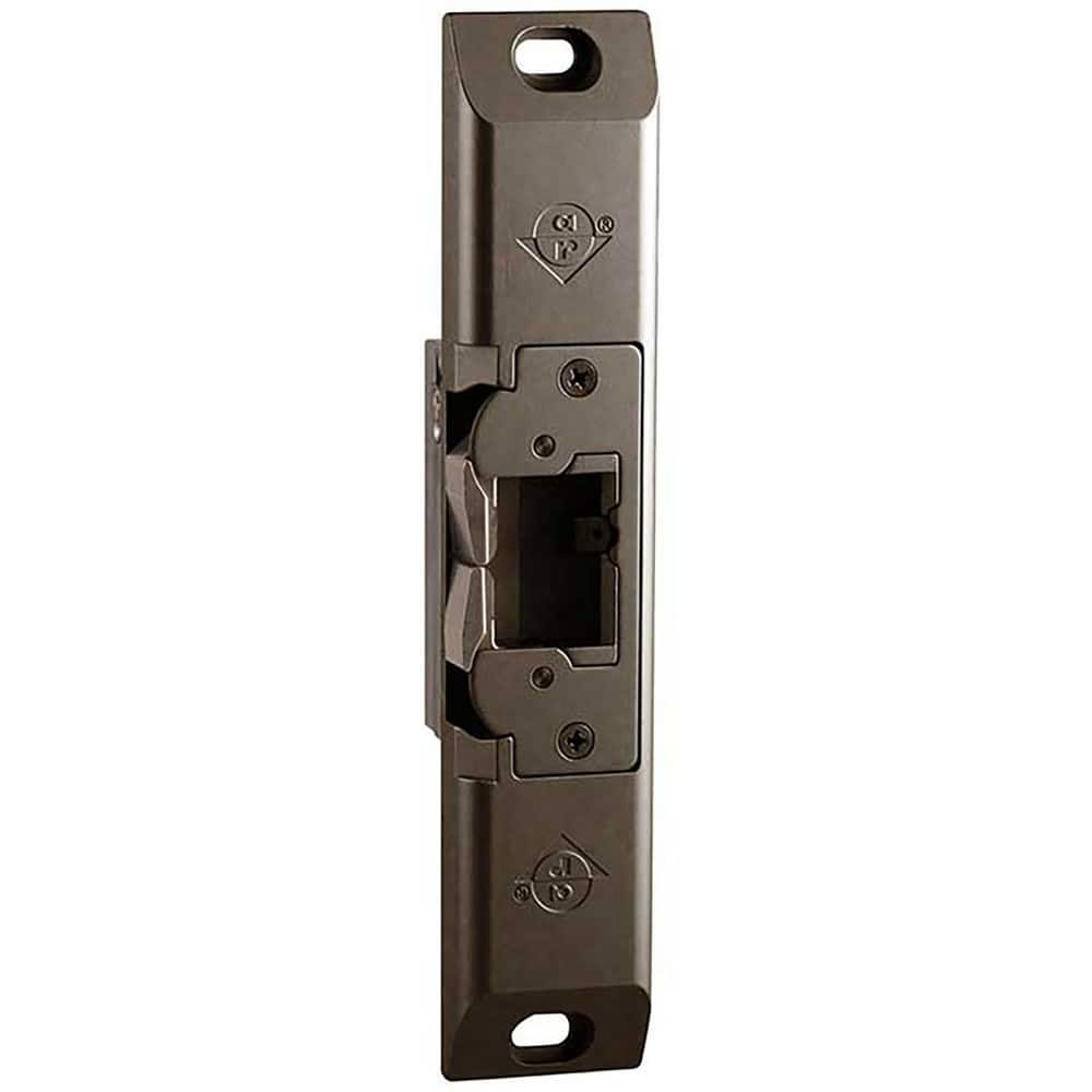 Electric Strikes; Product Type: Electric Strike; Length (Inch): 9.00; Power Type: VDC; Strike Material: Stainless Steel; Door Frame Material: Hollow Metal & Wood; Voltage: 12/24; For Use With: Narrow Stile Rim Exit Devices