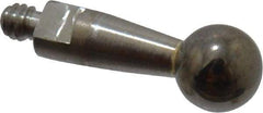 Mitutoyo - 3mm Ball Diam, Steel, Ball Test Indicator Contact Point - 9.2mm Contact Point Length, Use with Mitutoyo 513 Series Dial Test Indicators - A1 Tooling