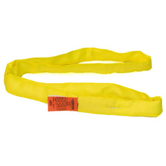 Slings & Tiedowns (Load-Rated); Sling Type: Round; Length (Feet): 14; Vertical Capacity (Lb.): 8400; Choker Capacity (Lb.): 6720; Basket Capacity (Lb.): 16800; Eye Type: No Eye; Sling Material: Polyester; Sling Width: 2.1 in; Sling Diameter: 1.1 in; Maxim