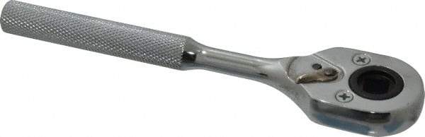 Proto - 3/8" Drive Pear Head Female Drive Ratchet - Chrome Finish, 7" OAL, 24 Gear Teeth, Standard Head - A1 Tooling