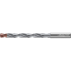 Jobber Length Drill Bit:  0.2813″ Dia,  140 &deg N/A Carbide RH Cut,  Spiral Flute,  Series  DC175-08-A1