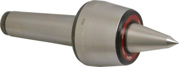 Rohm - MT5 Taper Shank, 3.543" Head Diam 1,200 Lb Capacity Live Center - 3,000 Max RPM, 2.764" Head Length, 1.5748" Point Diam, 2.559" Point Len, 2,640 Lb Max Workpc, 10.478" OAL, Long Point - A1 Tooling