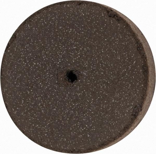 Cratex - 1" Diam x 1/16" Hole x 1/4" Thick, Surface Grinding Wheel - Silicon Carbide, Medium Grade, 25,000 Max RPM, Rubber Bond, No Recess - A1 Tooling