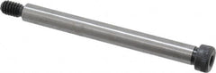 Value Collection - 5/16" Shoulder Diam x 3" Shoulder Length, 1/4-20 UNC, Hex Socket Shoulder Screw - 4140 Alloy Steel, Uncoated, 7/32" Head Height x 7/16" Head Diam - A1 Tooling