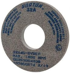 Norton - 14" Diam x 5" Hole x 1-1/2" Thick, G Hardness, 46 Grit Surface Grinding Wheel - Aluminum Oxide, Type 1, Coarse Grade, 1,800 Max RPM, Vitrified Bond, No Recess - A1 Tooling