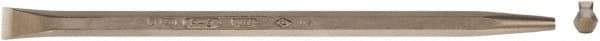 Ampco - 18" OAL Pinch Bar - 1" Wide, Aluminum Bronze - A1 Tooling