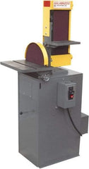 Kalamazoo - 48" Long x 6" Wide Belt, 12" Diam, Combination Sanding Machine - 3 hp, Single Phase - A1 Tooling