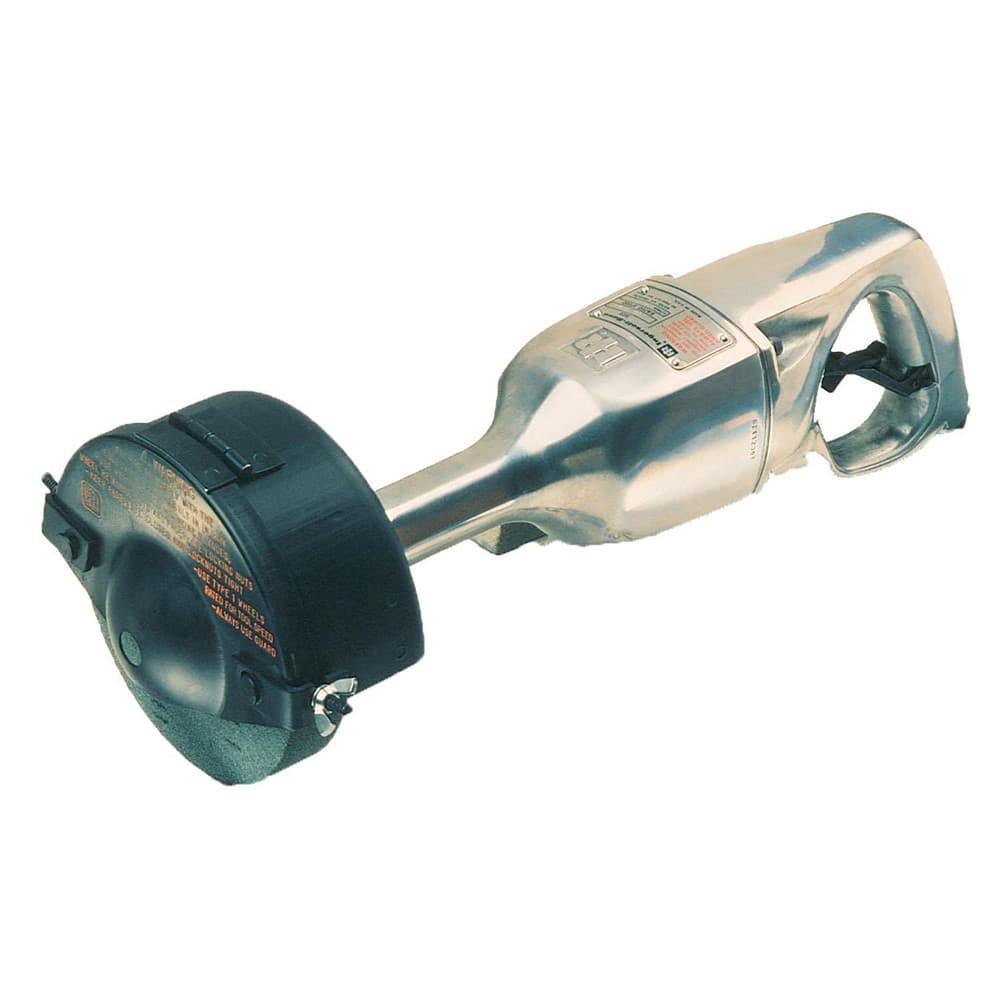 Air Die Grinders; Air Inlet Size: 1/2″ NPT; Air Pressure (psi): 90.00; Collet Size (Inch): 5/8; No-Load RPM: 6000; Throttle Type: Lever; Speed Control Type: Fixed; Handle Type: Straight; Overall Length (Inch): 20-1/2; Exhaust Location: Side; Horsepower: 3