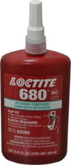 Loctite - 250 mL Bottle, Green, High Strength Liquid Retaining Compound - Series 680, 24 hr Full Cure Time, Hand Tool Removal - A1 Tooling