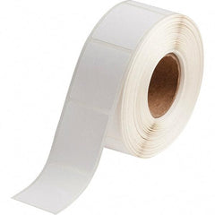 Brady - 1-3/4" Wide x 1-1/2" Long, White Polypropylene Inkjet Label - For BradyJet J2000 - A1 Tooling