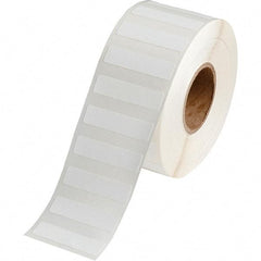 Brady - 1/2" Wide x 2" Long, White Polypropylene Inkjet Label - For BradyJet J2000 - A1 Tooling