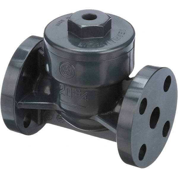 Asahi/America - 2-1/2" PVC Check Valve - Spring Check, Flanged, 150 WOG - A1 Tooling