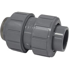 Asahi/America - 1-1/2" CPVC Check Valve - True Union Ball Check, Socket x Thread, 150 WOG - A1 Tooling