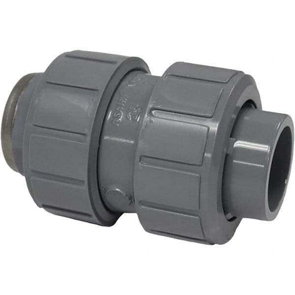 Asahi/America - 1/2" CPVC Check Valve - True Union Ball Check, Socket x Thread, 150 WOG - A1 Tooling