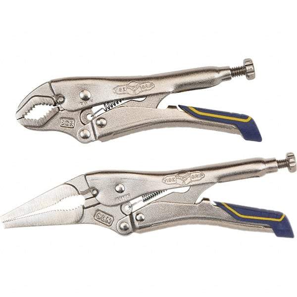 Irwin - Locking Pliers Plier Type: Locking Pliers Jaw Style: Long Nose; Curved - A1 Tooling