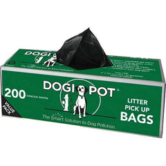 DOGIPOT - 30 200-Pack Boxes HDPE Plastic Litter Pick Up Bags - A1 Tooling