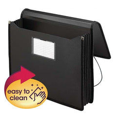 SMEAD - File Folders, Expansion Folders & Hanging Files Folder/File Type: Expanding Wallet Color: Black - A1 Tooling