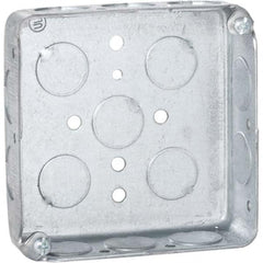 Hubbell-Raco - 4 x 4 x 1.313" Steel Square Device Box - A1 Tooling